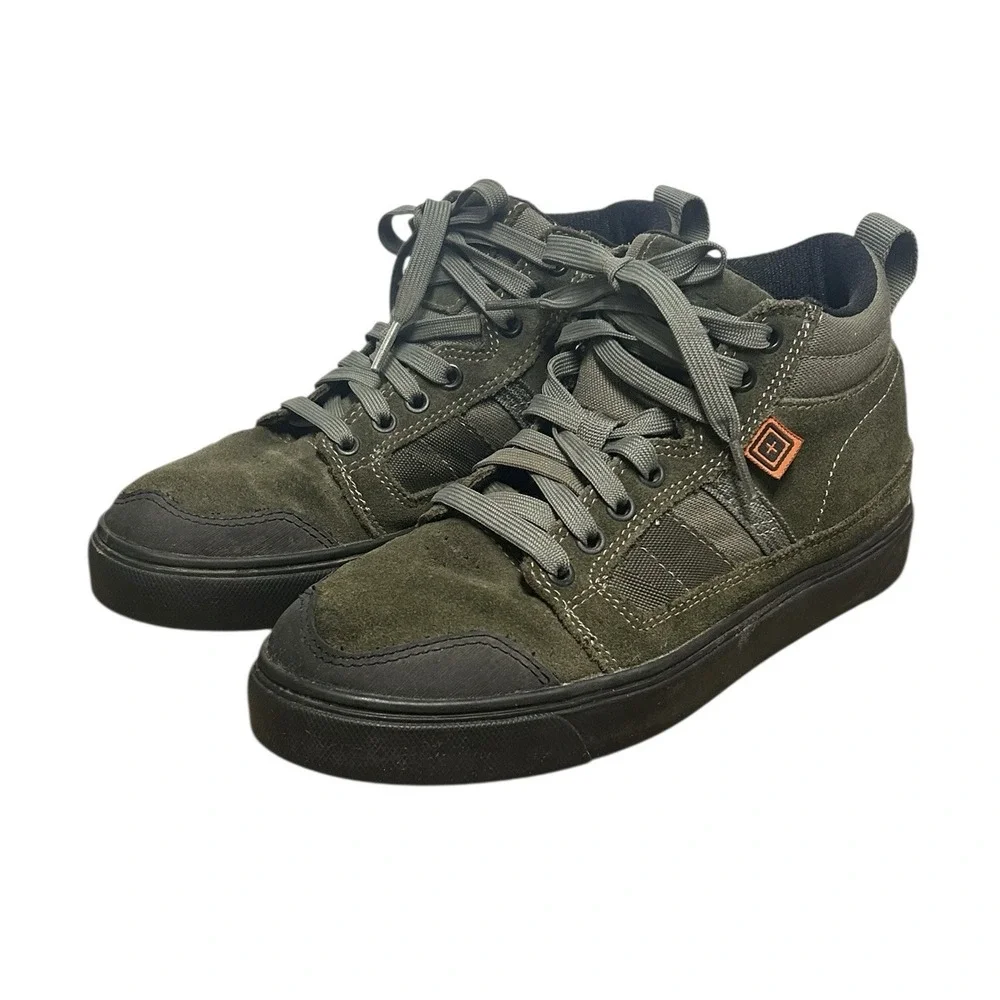 5.11 Tactical Shoes Mens 6 Womens 7.5 Norris Sneaker Ranger‎ Green ASTM Workwear
